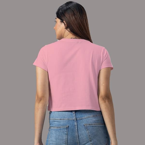 Baby Pink Crop Top - Image 3