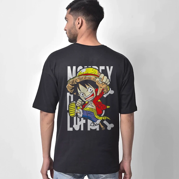Men's Luffy Printed T-shirt